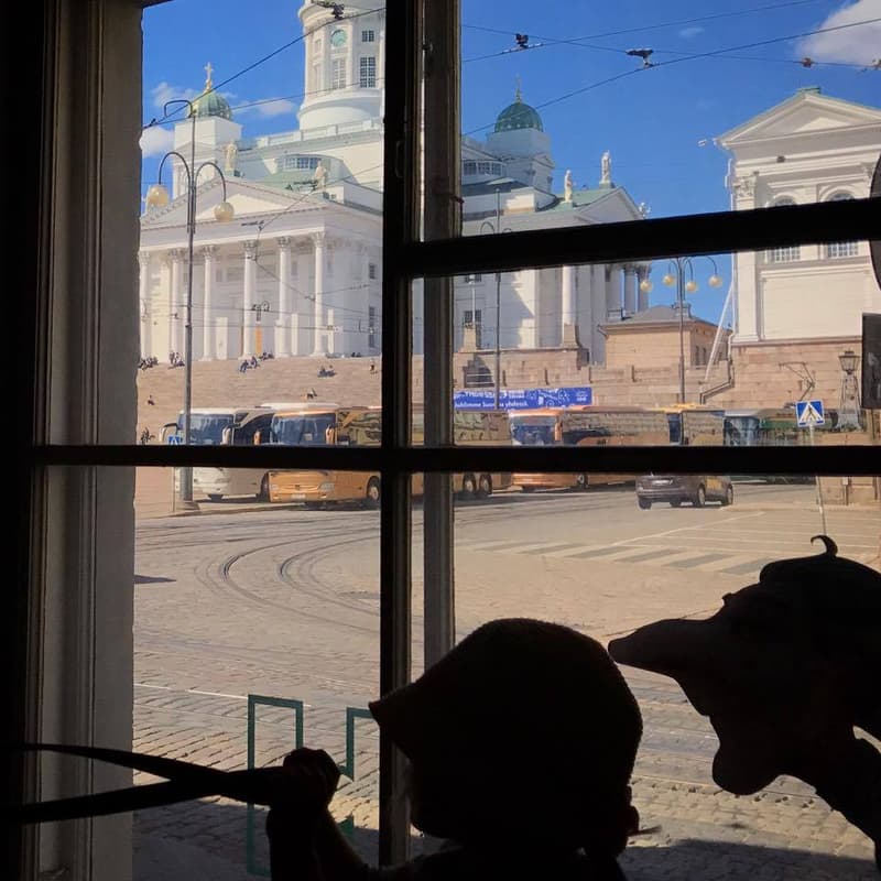 The Helsinki City Museum's Children's City is located on the southern edge of Senate Square.