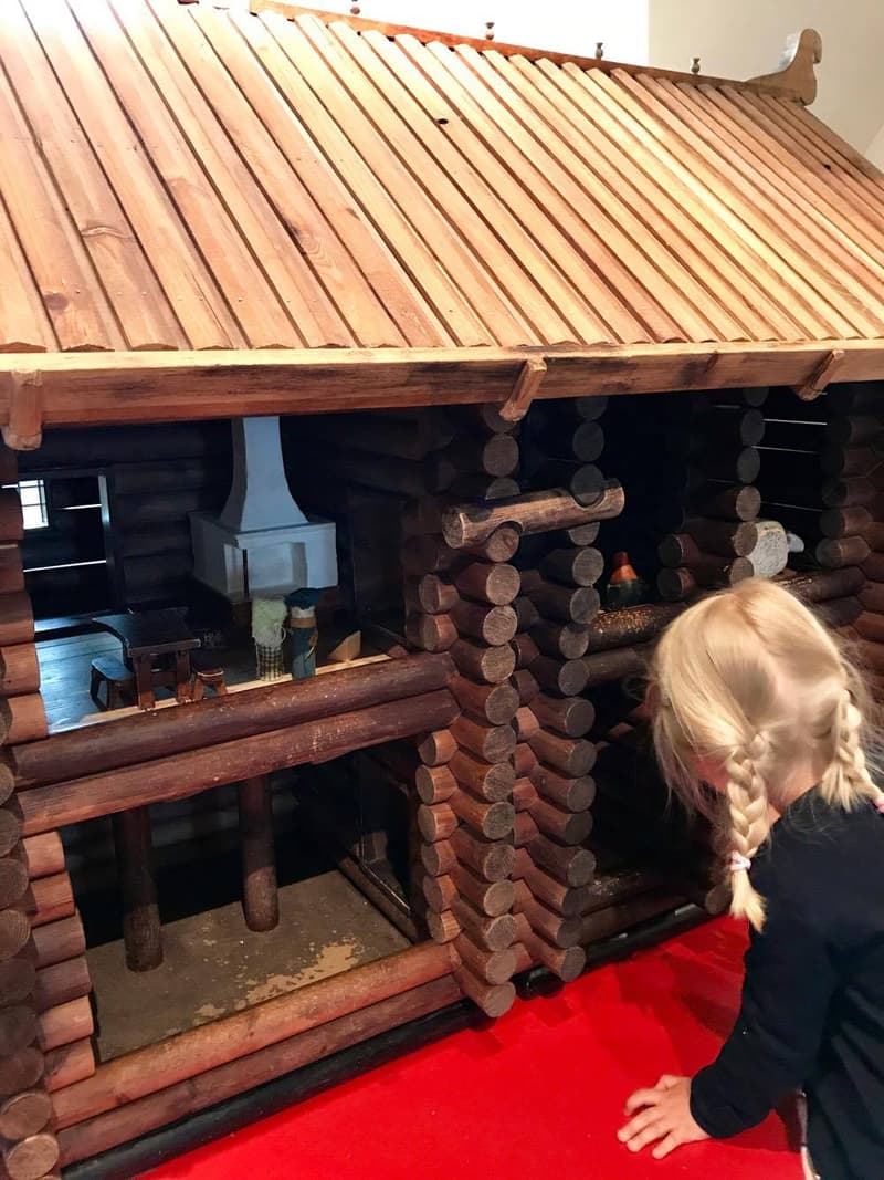 The Attic's dollhouse.