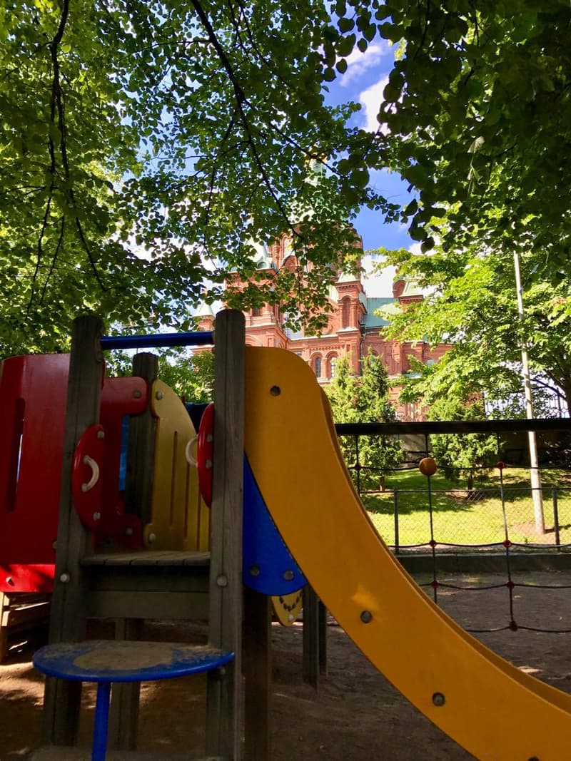 Tove Janssonin puiston leikkipaikka