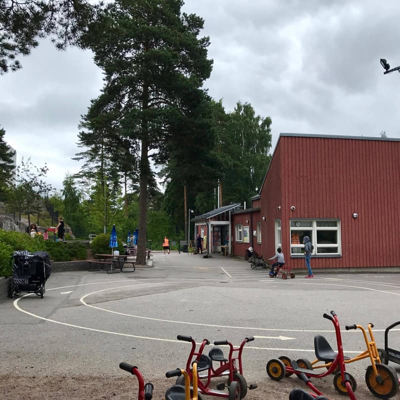 Myllynsiipi play park building.