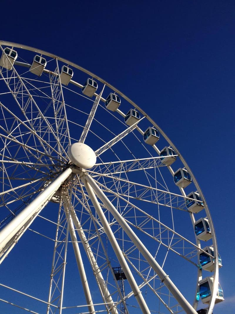 SkyWheel Helsinki at Market Square.