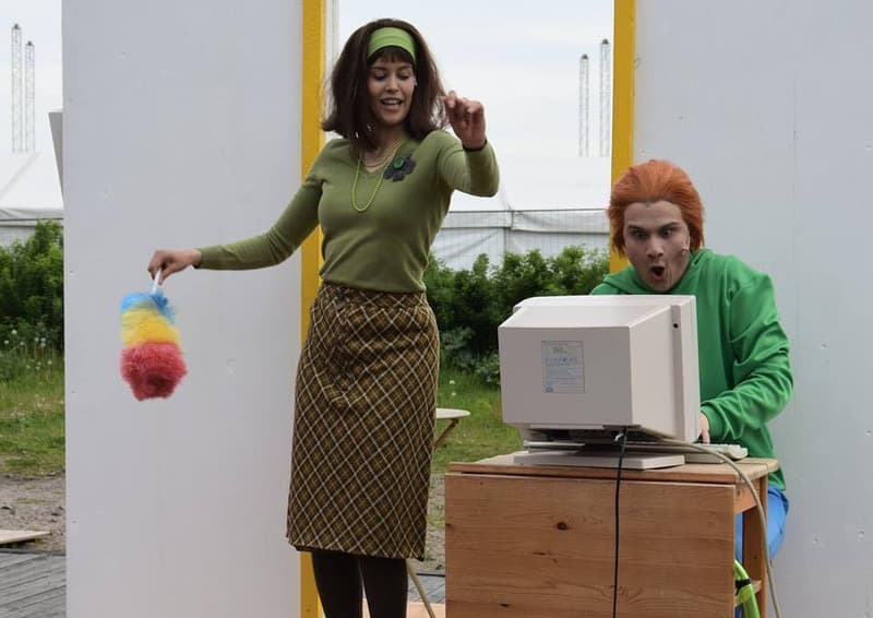 Risto Räppääjä and the Wild Machine. Taivallahti Summer Theater summer 2017. Photo: Andy Lang.