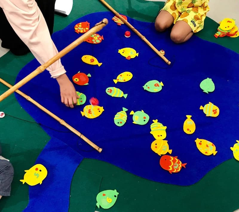 Fishing, performing stunts, building, performing... All of this is available at Annantalo throughout August.