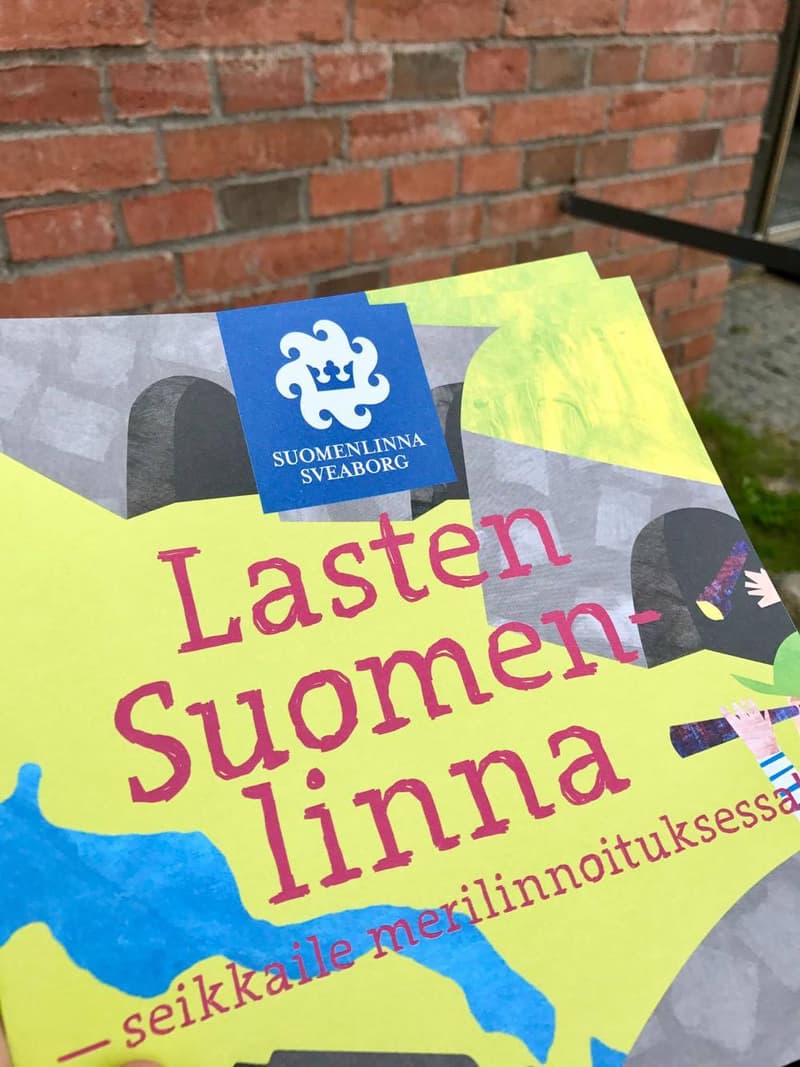 With the Children's Suomenlinna map, you can navigate the island.