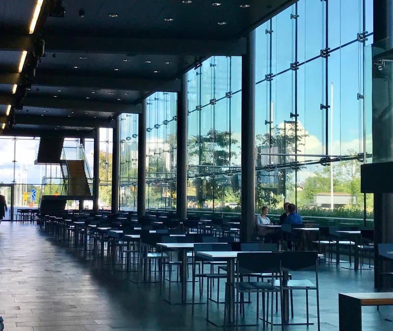 The Music House café easily accommodates strollers too.