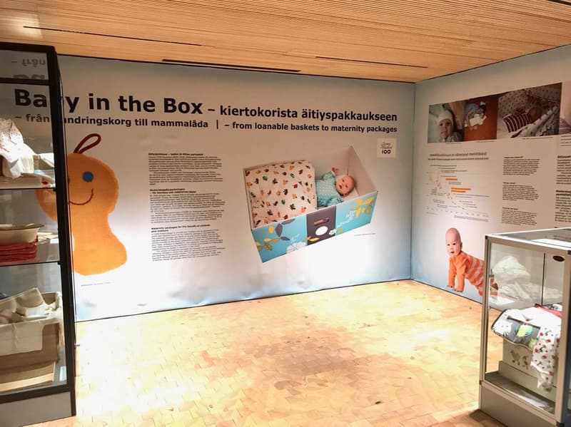 The Baby in the Box exhibition at the Science Corner and University Museum.