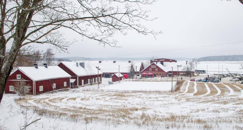 Little Helsinki also lists Christmas season markets and fairs. Photo from Malmgård, Loviisa, where Christmas markets are held 9.-10.12.2017.