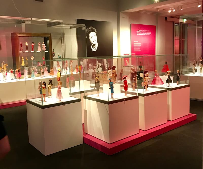 The Barbie - The Icon - special exhibition at the National Museum showcases Barbie's history from the 1950s to today.