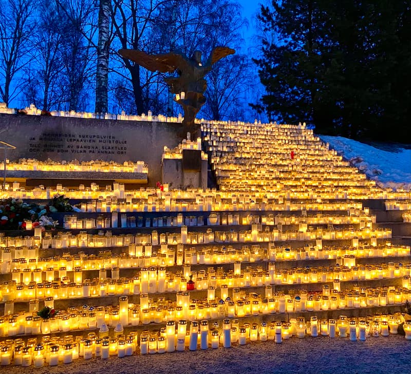 All Saints' Day in Helsinki 2023
