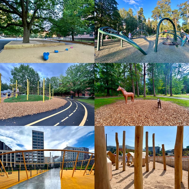 Introducing Helsinki's Newest Playgrounds in 2024